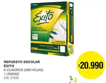 Atomo Conviene Repuesto escolar éxito oferta