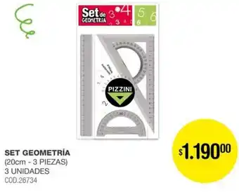 Atomo Conviene Set geometría oferta