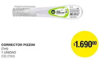 Atomo Conviene Corrector pizzini oferta