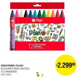 Atomo Conviene Crayones filgo oferta