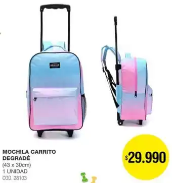 Atomo Conviene Mochila carrito degradé oferta