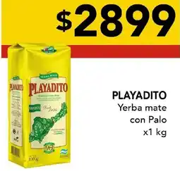 Nini Mayorista Playadito yerba mate con palo oferta