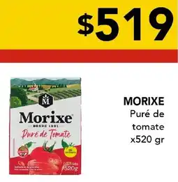 Nini Mayorista Morixe puré de tomate oferta