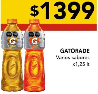 Nini Mayorista Gatorade varios sabores oferta