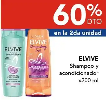 Nini Mayorista Elvive shampoo y acondicionador oferta