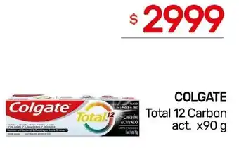 Nini Mayorista Colgate total 12 carbon act. oferta