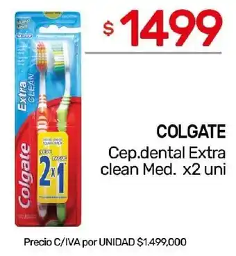 Nini Mayorista Colgate cep.dental extra clean med. oferta