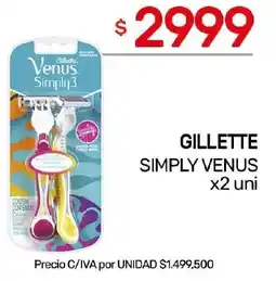 Nini Mayorista Gillette simply venus oferta