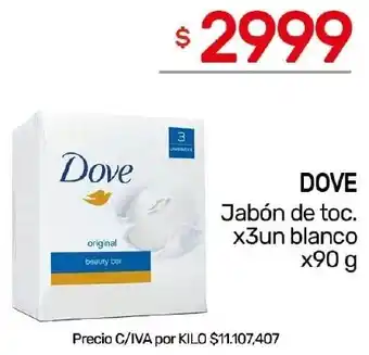 Nini Mayorista Dove jabón de toc. oferta