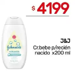 Nini Mayorista J&j cr.bebe p/recién nacido oferta