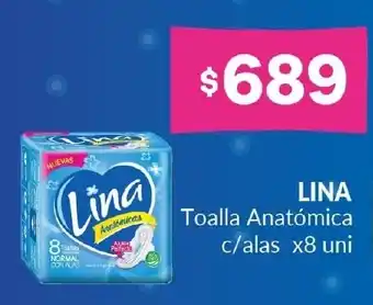 Nini Mayorista Lina doncella toalla anatómica c/alas oferta