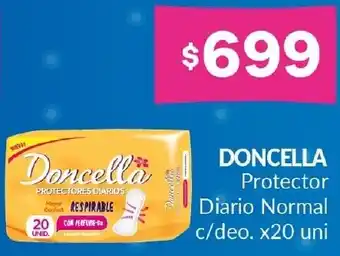 Nini Mayorista Doncella protector diario normal c/deo. oferta