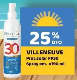 Nini Mayorista Villeneuve prot.solar fp30 spray em. oferta