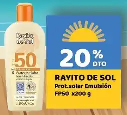 Nini Mayorista Rayito de sol prot.solar emulsión fp50 oferta