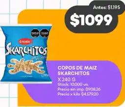 Supermercados Tadicor Granix Skarchitos oferta