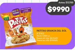 Supermercados Tadicor Patitas Granja del Sol oferta