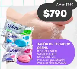 Supermercados Tadicor QSens Jaon de tocador oferta