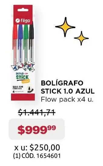 Makro Bolígrafo stick oferta