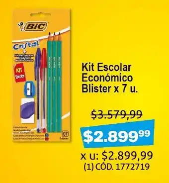 Makro Kit Escolar Económico Blister oferta