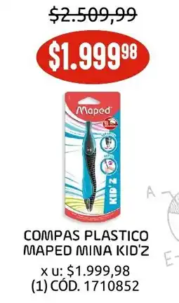 Makro Maped Compas Plastico oferta