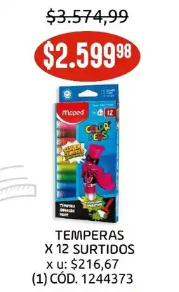 Makro Maped Temperas oferta