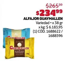 Makro Alfajor Guaymallen oferta