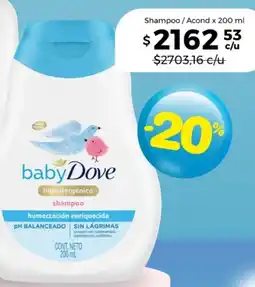 Farmar Baby Dove Shampoo y Acondicionador oferta