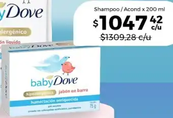 Farmar Baby Dove Jabon en Barra oferta