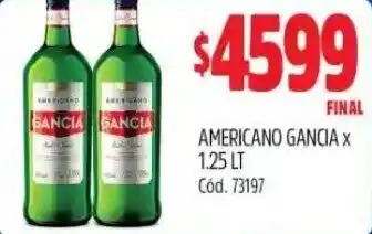 Supermercados Yaguar Americano Gancia oferta