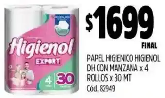 Supermercados Yaguar Higienol Expert oferta