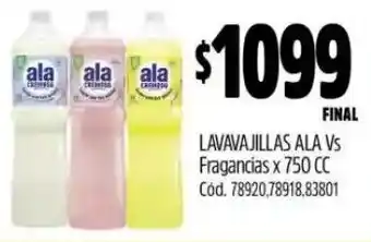 Supermercados Yaguar Ala Lavavajillas oferta