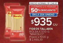 Carrefour Marolio tallarines oferta