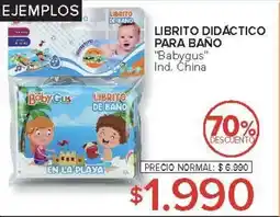 Carrefour Babygus librito de bano oferta