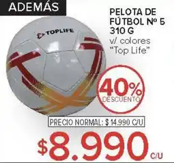 Carrefour Top Life Pelota de Fútbol Nº 5 oferta