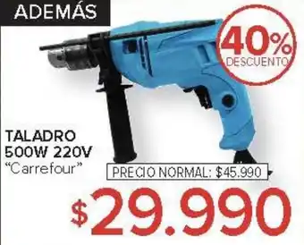 Carrefour Carrefour Taladro 500W 220V oferta