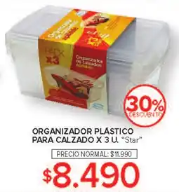 Carrefour Star Organizador plástico para Calzado oferta