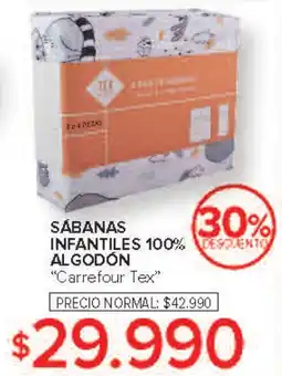 Carrefour Carrefour Tex sábanas infantiles oferta