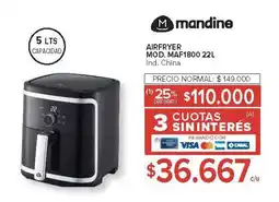 Carrefour Mandine Airfryer oferta