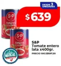 Supermayorista Vital S&P Tomate entero oferta