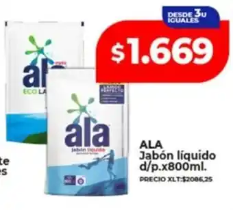 Supermayorista Vital ALA Jabón líquido oferta