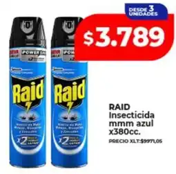 Supermayorista Vital RAID Insecticida mmm azul oferta