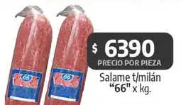 Autoservicio Capo 66 Salame t/milán oferta