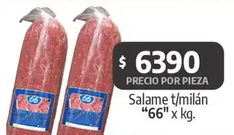 Autoservicio Capo 66 Salame t/milán oferta