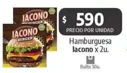 Autoservicio Capo lacono Hamburguesa oferta