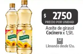 Autoservicio Capo Cocinero Aceite de girasol oferta