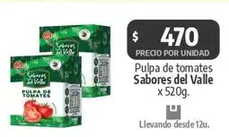 Autoservicio Capo Sabores del Valle Pulpa de tomates oferta