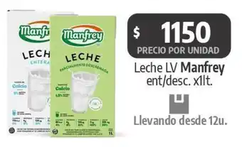 Autoservicio Capo Manfrey Leche oferta