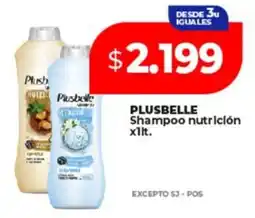 Supermayorista Vital PLUSBELLE Shampoo nutrición oferta