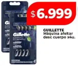 Supermayorista Vital GILLETTE Máquina afeltar desc cuerpo oferta