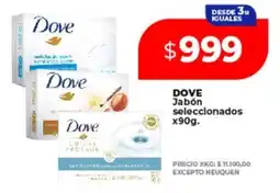 Supermayorista Vital DOVE Jabón seleccionados oferta